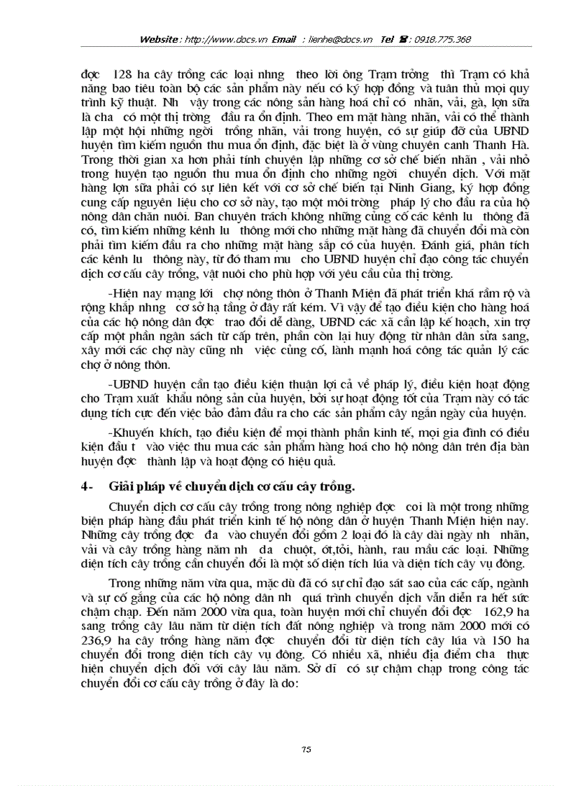 image for page Một số giải pháp phát triển kinh tế hộ nông dân huyện Thanh Miện tỉnh Hải Dương