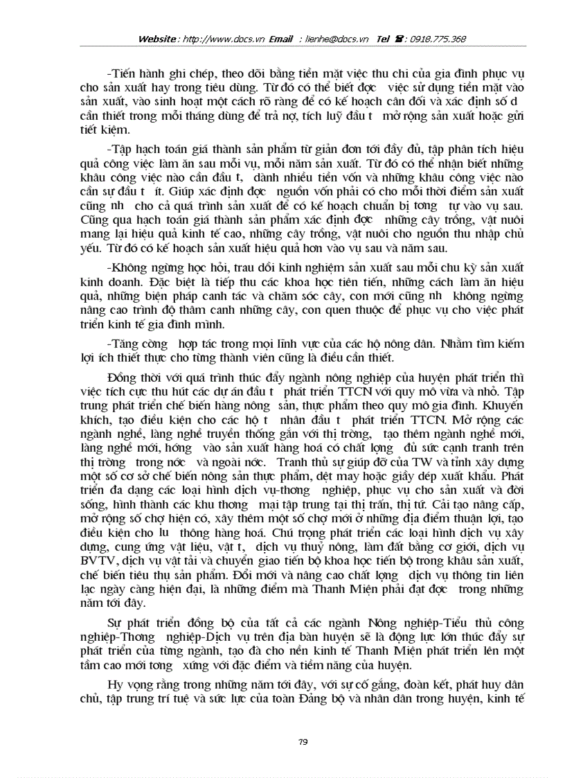 image for page Một số giải pháp phát triển kinh tế hộ nông dân huyện Thanh Miện tỉnh Hải Dương