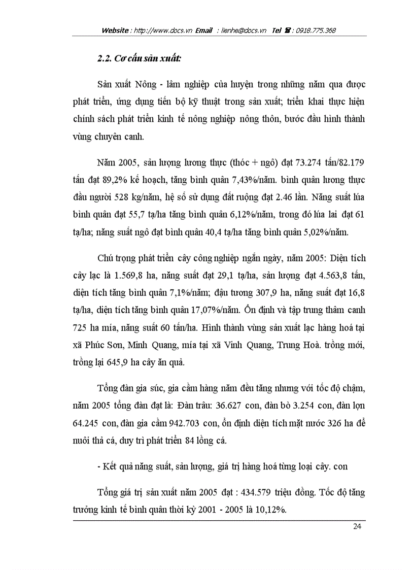 image for page Thực trạng và những giải pháp thực hiện việc chuyển đổi cơ cấu giống cây trồng vật nuôi và phát triển kinh tế trên địa bàn huyện Chiêm Hoá