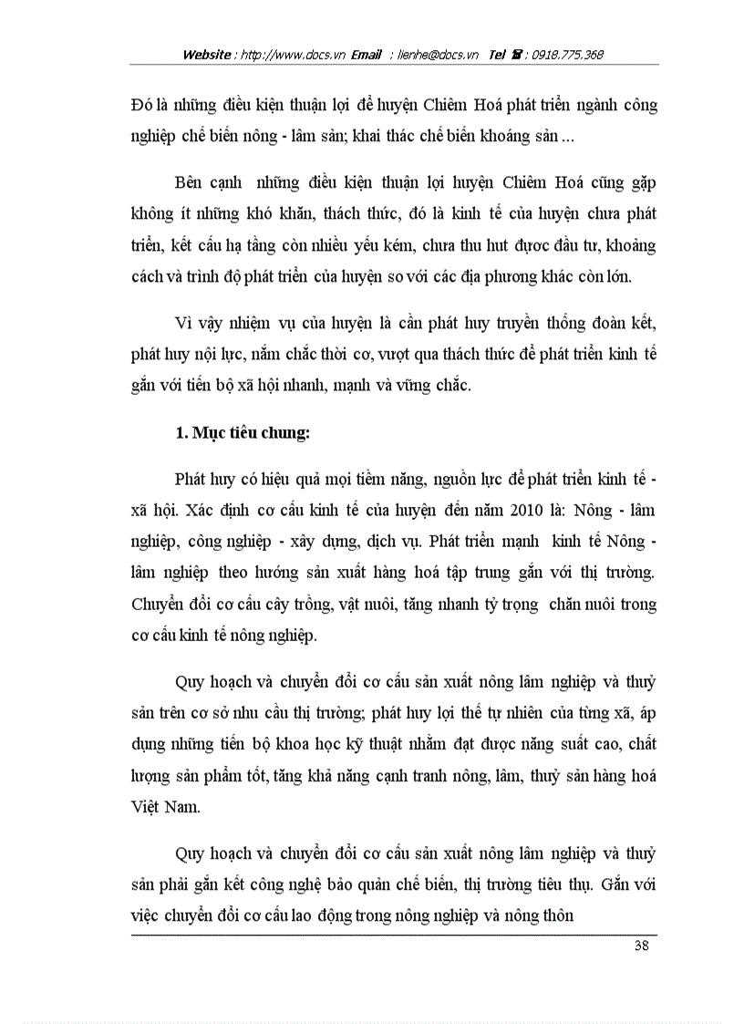 image for page Thực trạng và những giải pháp thực hiện việc chuyển đổi cơ cấu giống cây trồng vật nuôi và phát triển kinh tế trên địa bàn huyện Chiêm Hoá