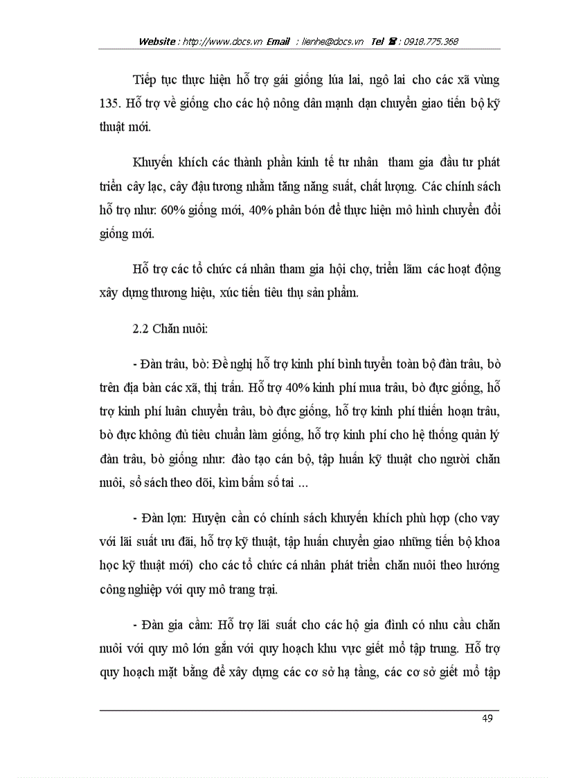 image for page Thực trạng và những giải pháp thực hiện việc chuyển đổi cơ cấu giống cây trồng vật nuôi và phát triển kinh tế trên địa bàn huyện Chiêm Hoá