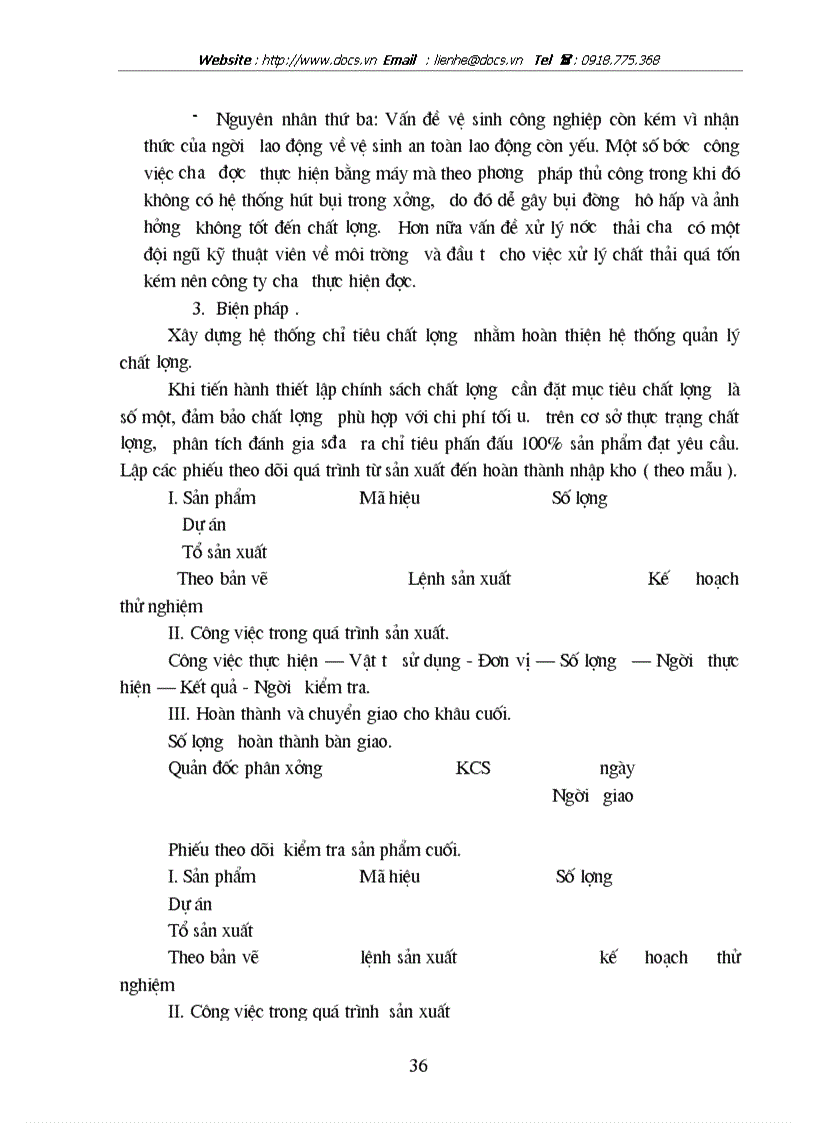 image for page Thực trạng về chất lượng và quản trị chất lượng ở công ty xà phòng hà nội