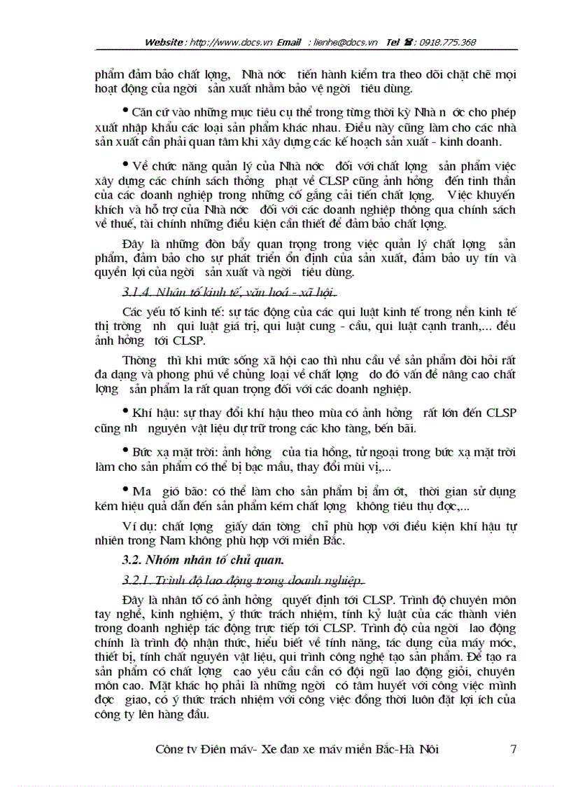 image for page Biện pháp nâng cao chất lượng sản phẩm của dây chuyền lắp ráp xe máy dạng IKD ở công ty điện máy và xe đạp xe máy