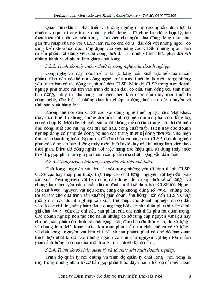 image for page Biện pháp nâng cao chất lượng sản phẩm của dây chuyền lắp ráp xe máy dạng IKD ở công ty điện máy và xe đạp xe máy