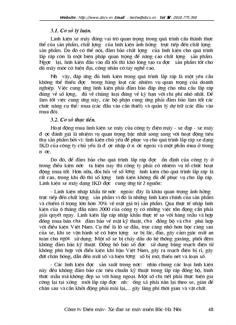 image for page Biện pháp nâng cao chất lượng sản phẩm của dây chuyền lắp ráp xe máy dạng IKD ở công ty điện máy và xe đạp xe máy