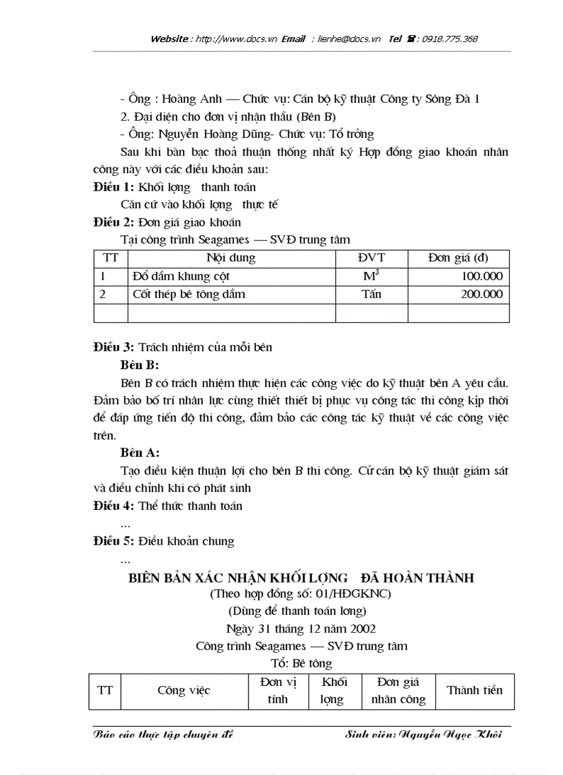 image for page Hoàn thiện chi phí sản xuất và tính giá thành sản phẩm xây lắp tại Công ty Sông Đà 1