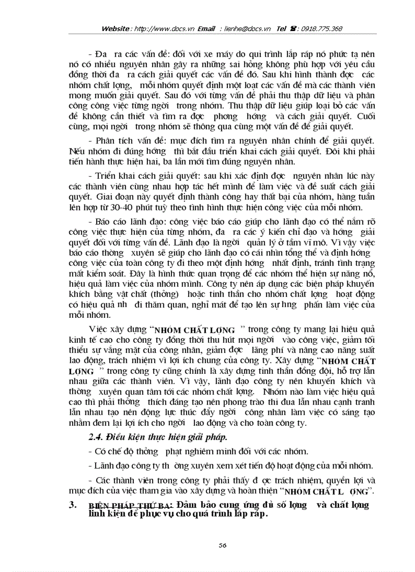 image for page Biện pháp nâng cao chất lượng sản phẩm của dây chuyền lắp ráp xe máy dạng IKD ở công ty điện máy và xe đạp xe máy