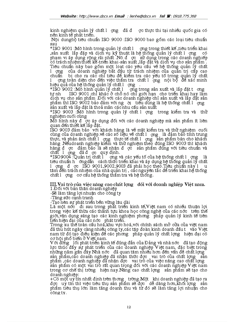 image for page Chất lượng sản phẩm và quản lý chất lượng sản phẩm