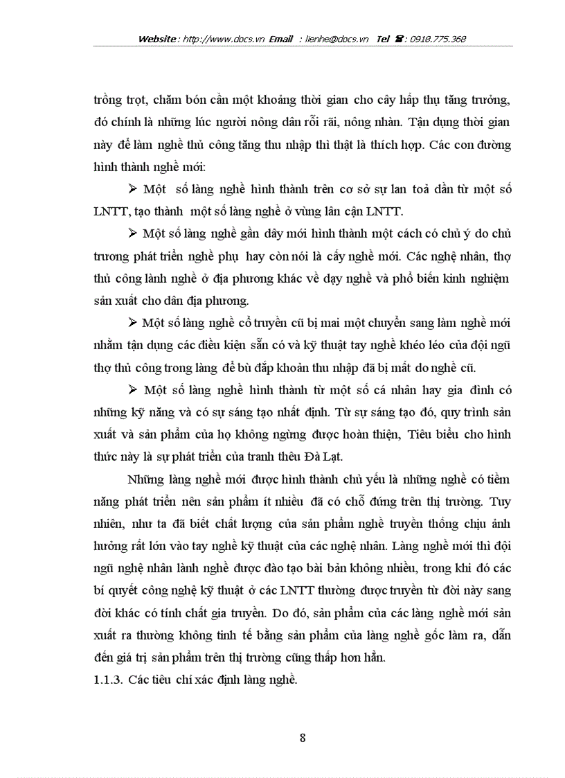 image for page Làng nghề trong quá trình công nghiệp hoá hiện đại hoá huyện Sóc Sơn