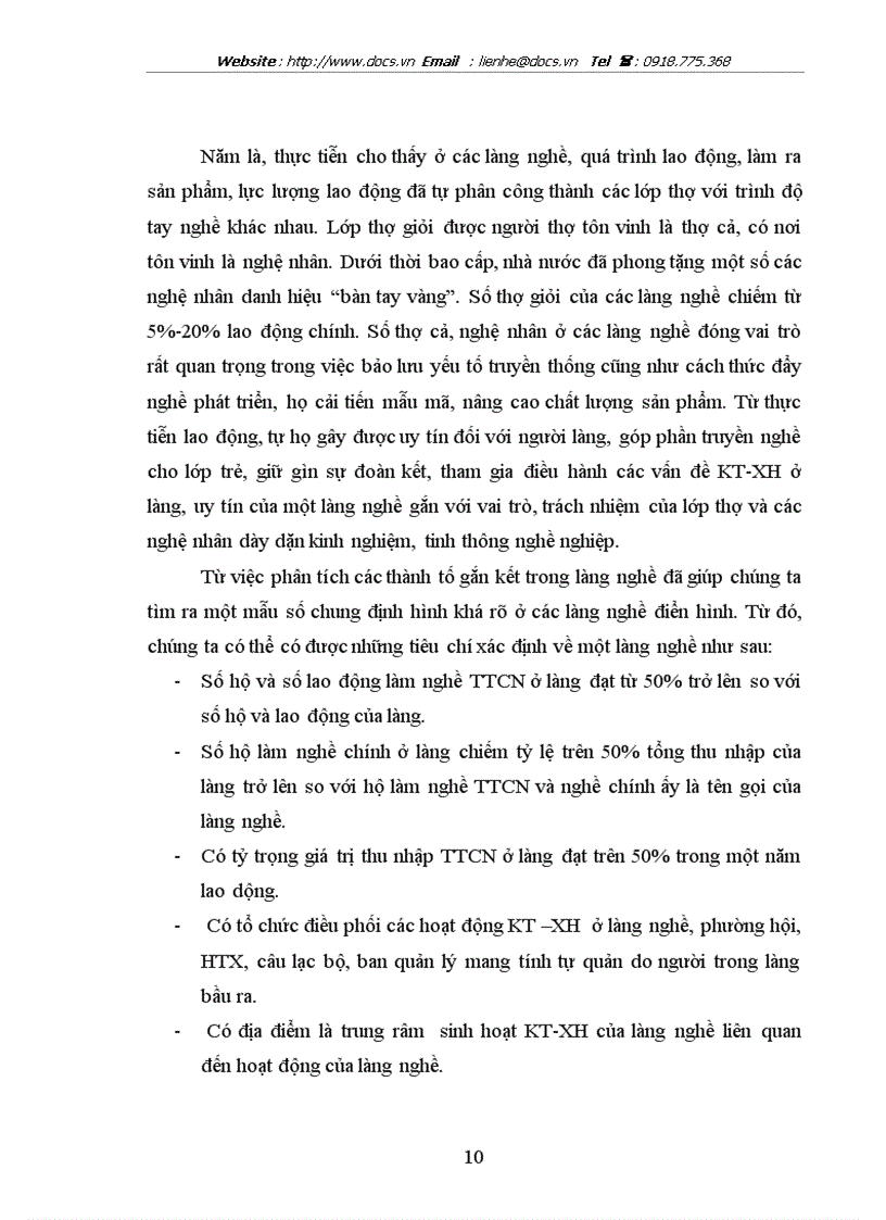 image for page Làng nghề trong quá trình công nghiệp hoá hiện đại hoá huyện Sóc Sơn