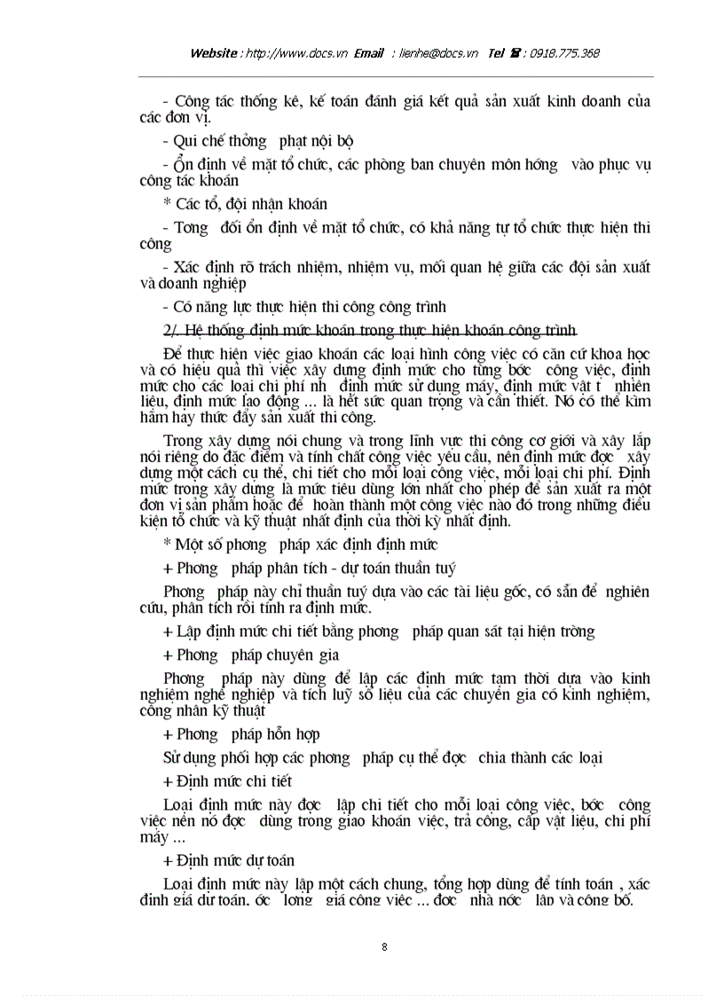 image for page Những giải pháp nhằm hoàn thiện và nâng cao chất lượng khoán công trình ở công ty cơ giới và xây lắp số 12 trong giai đoạn hiện nay
