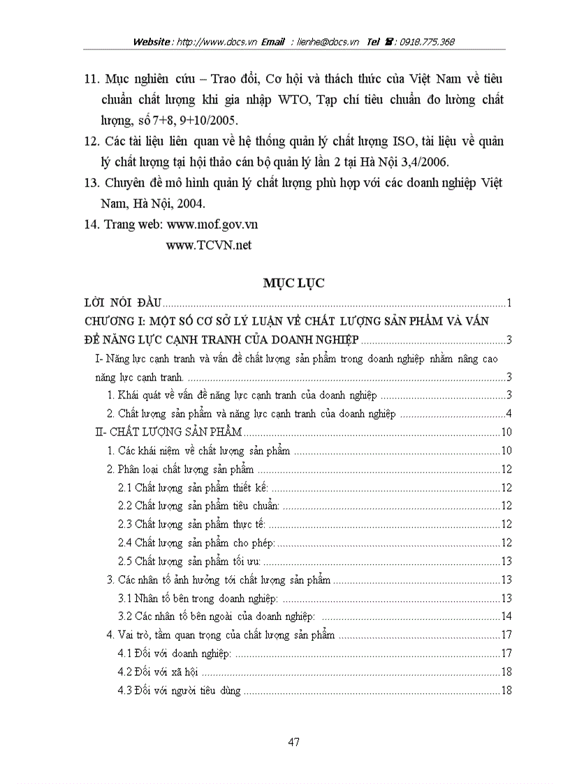 image for page Quản lý chất lượng sản phẩm trong các doanh nghiệp nhằm nâng cao năng lực cạnh tranh