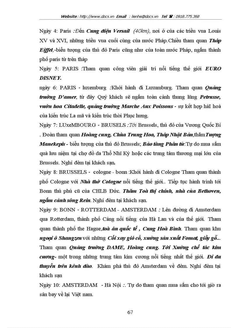 image for page Một số giải pháp nhằm nâng cao chất lượng các sản phẩm du lịch của bộ phận outbound của công ty Asia Sun Travel