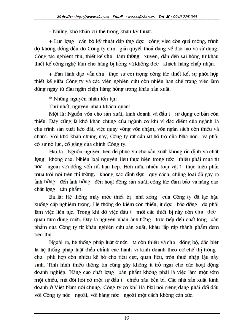 image for page Một số phương pháp và biện pháp cơ bản nhằm nâng cao chất lượng sản phẩm tại Công ty cơ khí Hà Nội