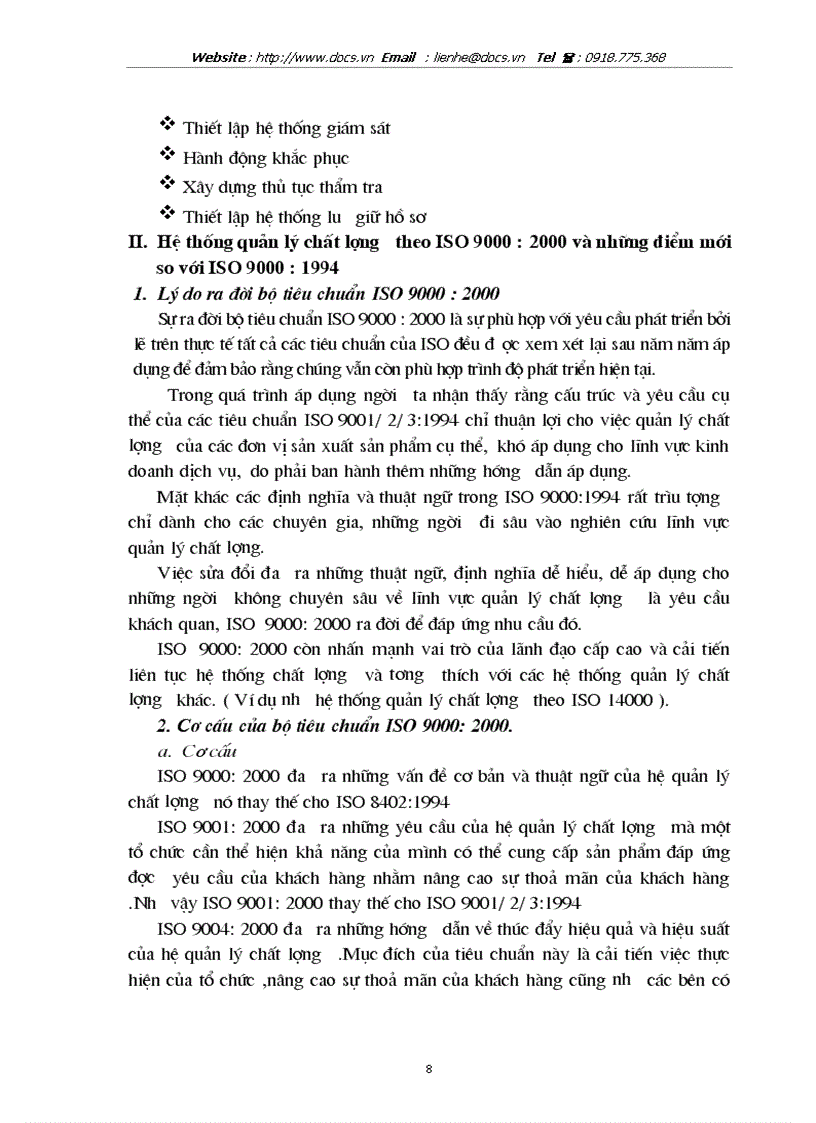 image for page Một số vấn đề về việc chuyển đổi hệ thống quản lý chất lượng theo tiêu chuẩn ISO 9000