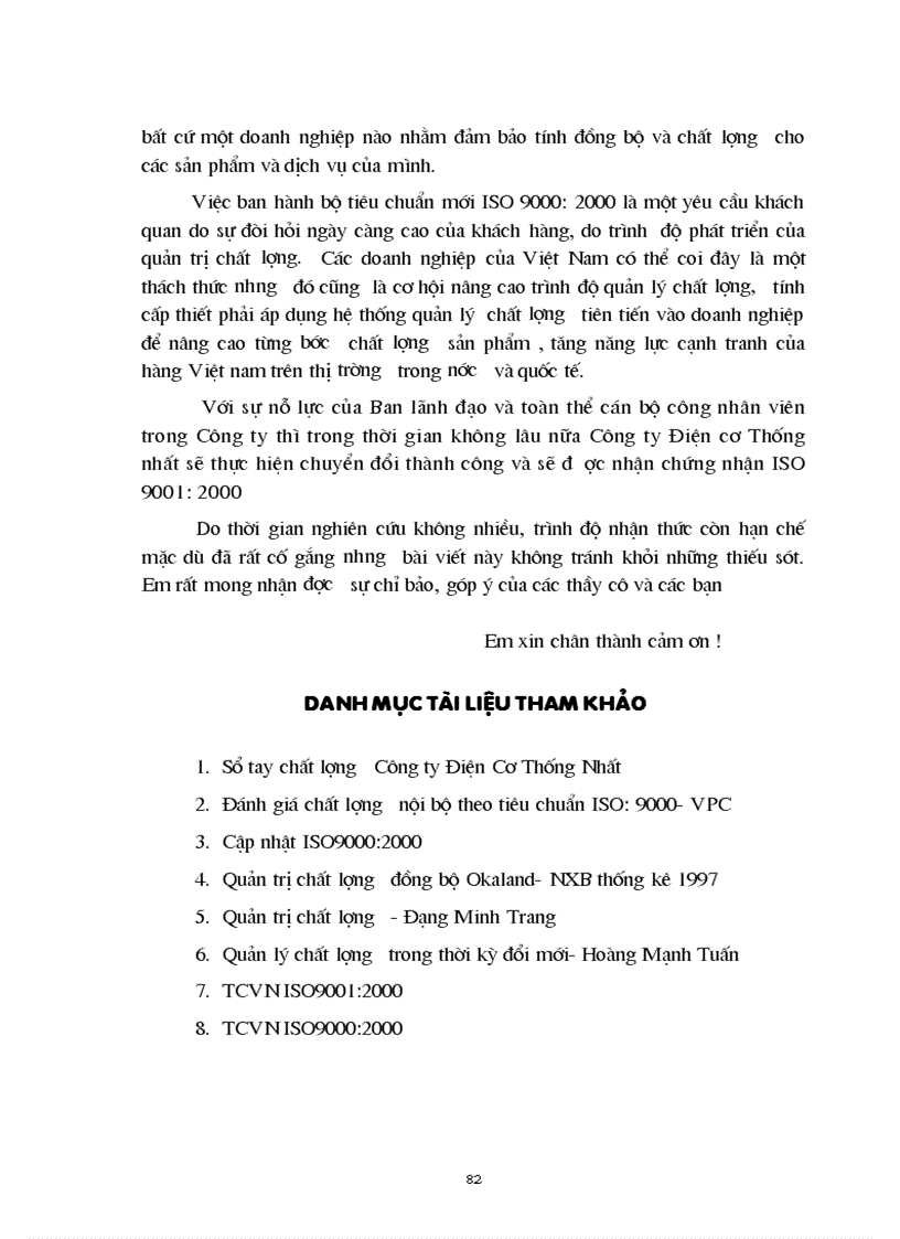 image for page Một số vấn đề về việc chuyển đổi hệ thống quản lý chất lượng theo tiêu chuẩn ISO 9000