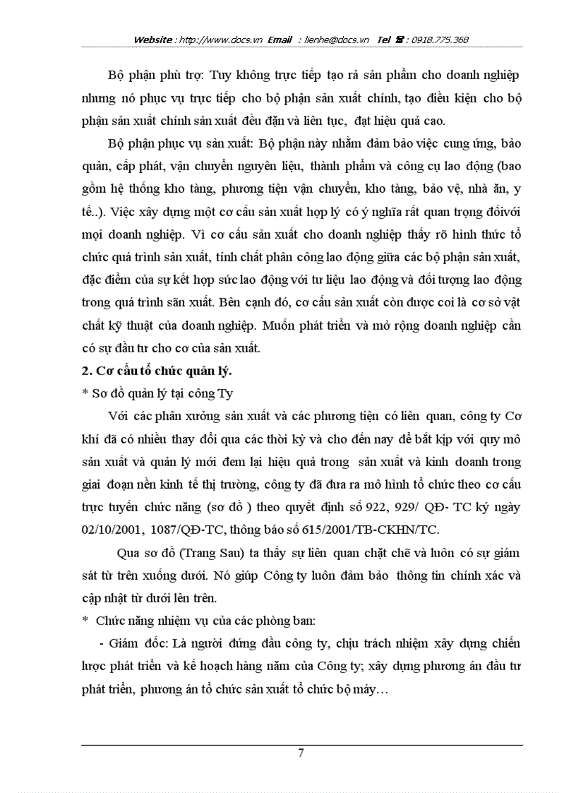 image for page Giải phấp nhằm nâng cao chất lượng sản phẩm tại công ty cơ khí Hà Nội