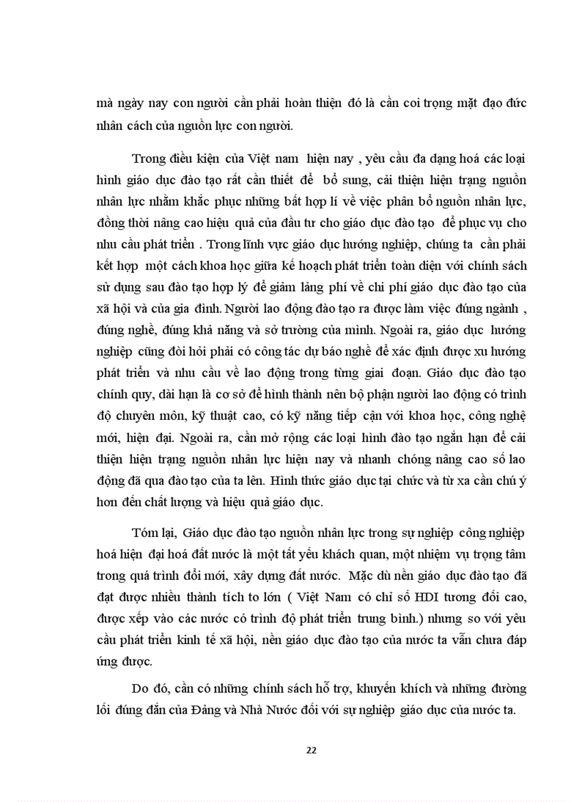 image for page Phát triển nguồn nhân lực trong phát triển kinh tế thời kỳ quá độ ở việt nam