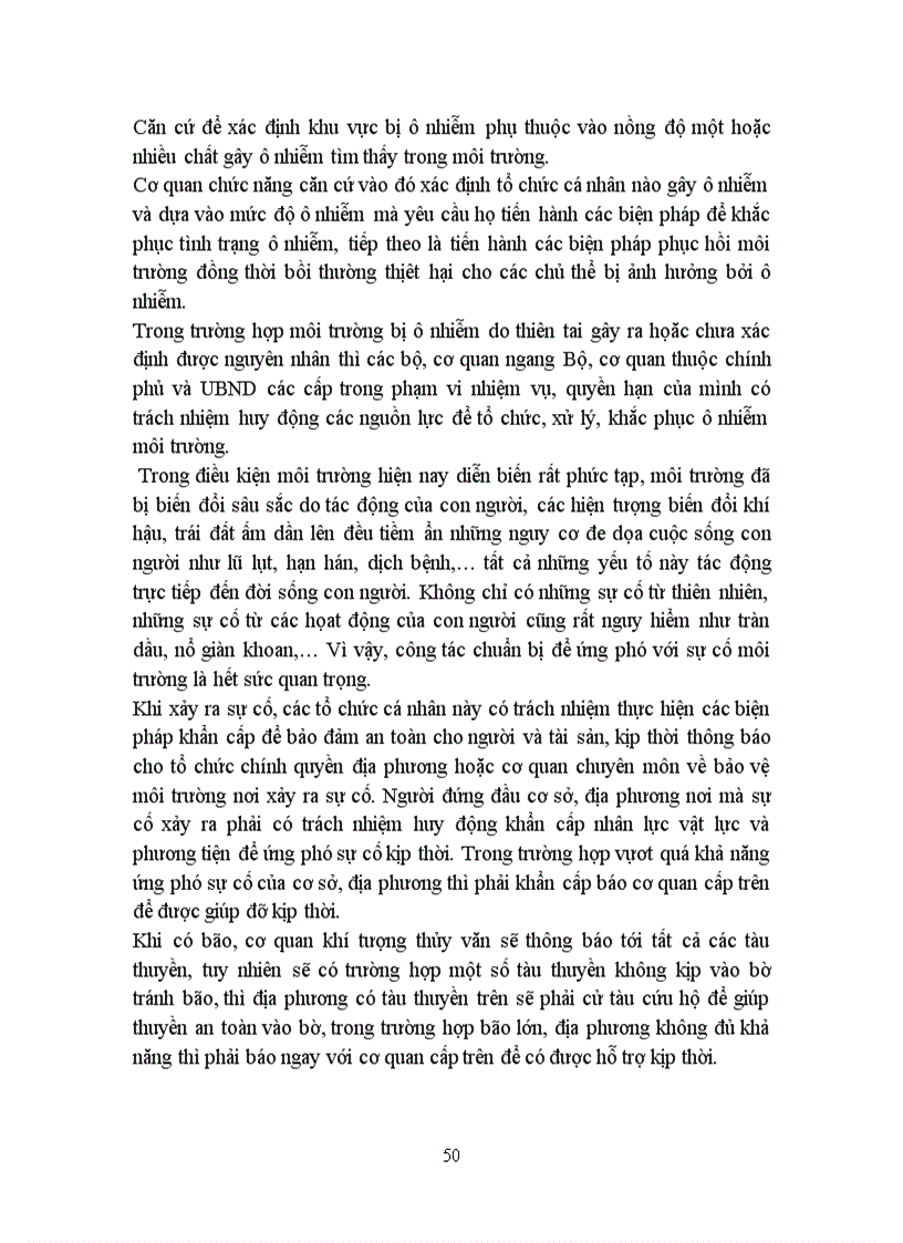 image for page Lý luận về các vấn đề môi trưòng