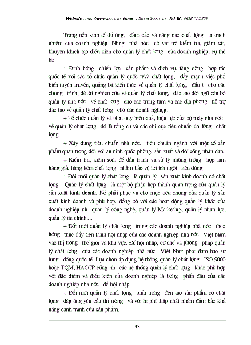 image for page Nâng cao vai trò của nhà nước doanh nghiệp trong quản lý chất lượng sản phẩm ở Việt Nam hiện nay