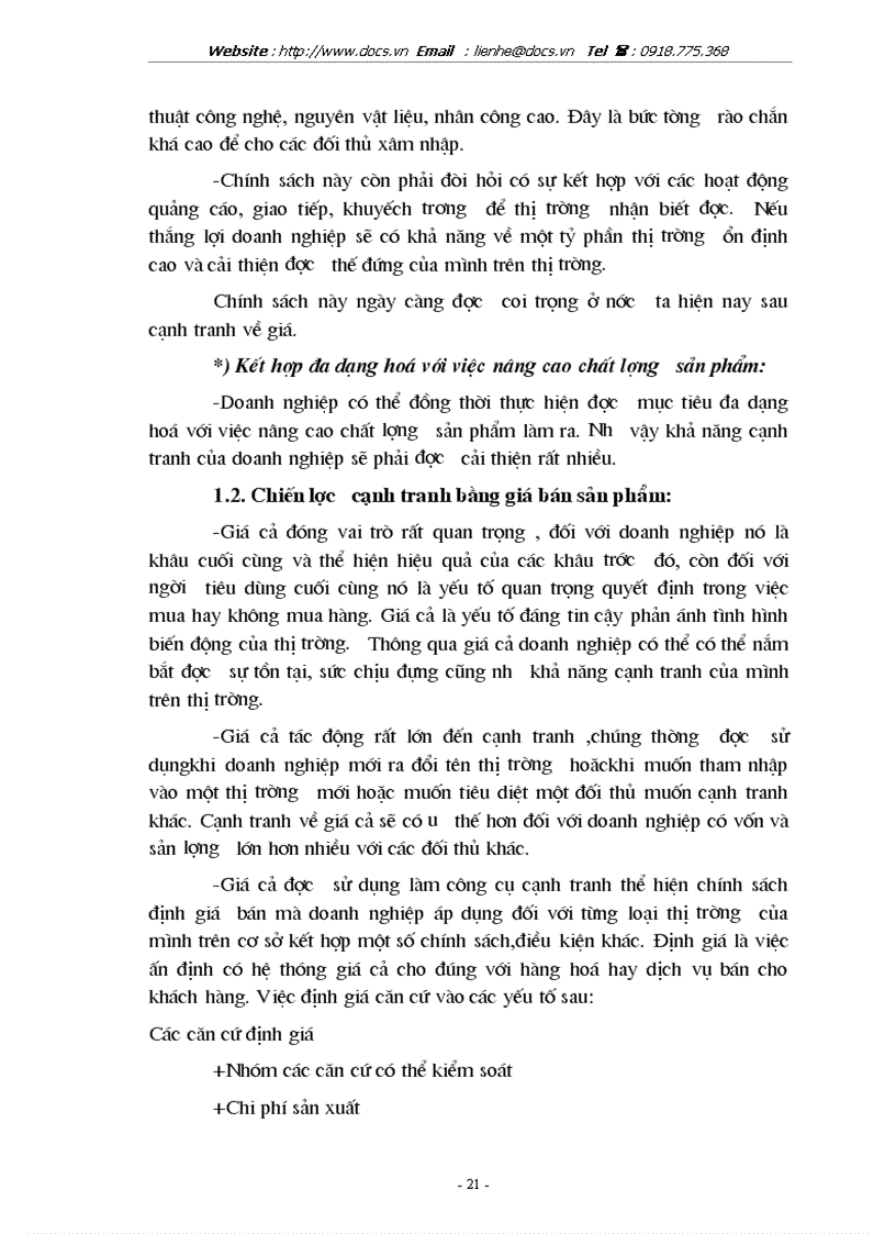 image for page 1số ý kiến nhằm nâng cao sức cạnh tranh của C ty Cơ khí Hà Nội