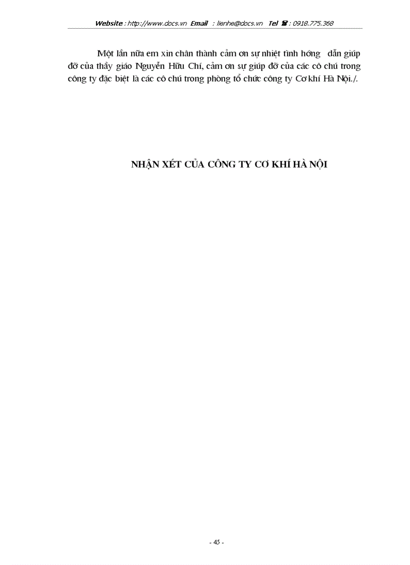 image for page 1số ý kiến nhằm nâng cao sức cạnh tranh của C ty Cơ khí Hà Nội