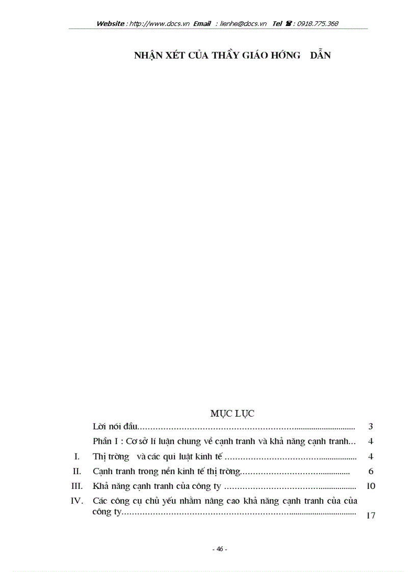 image for page 1số ý kiến nhằm nâng cao sức cạnh tranh của C ty Cơ khí Hà Nội