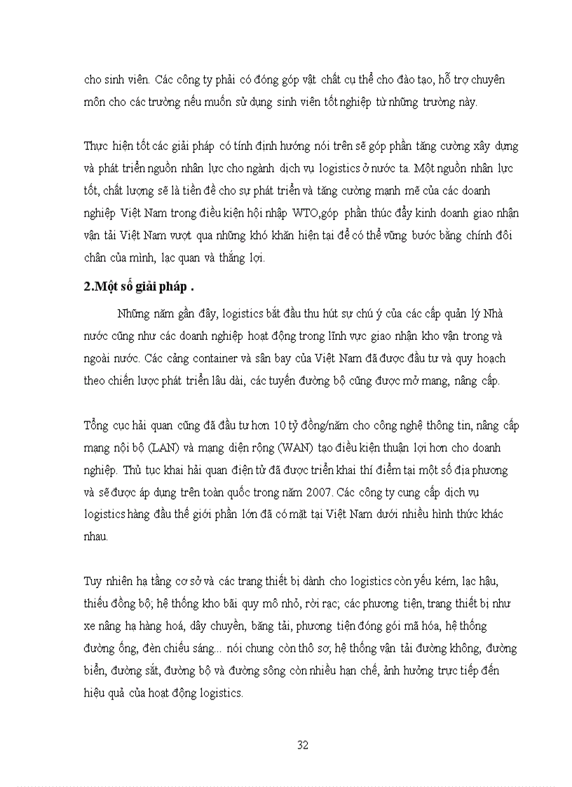 image for page Ảnh hưởng của việc gia nhập WTO đối với sự phát triển dịch vụ Logistic ở Việt Nam