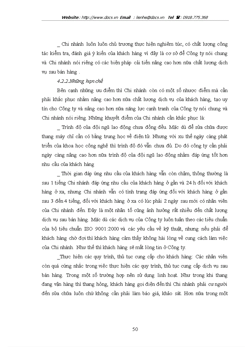 image for page Một số giải pháp nhằm nâng cao chất lượng dịch vụ sau bán hàng