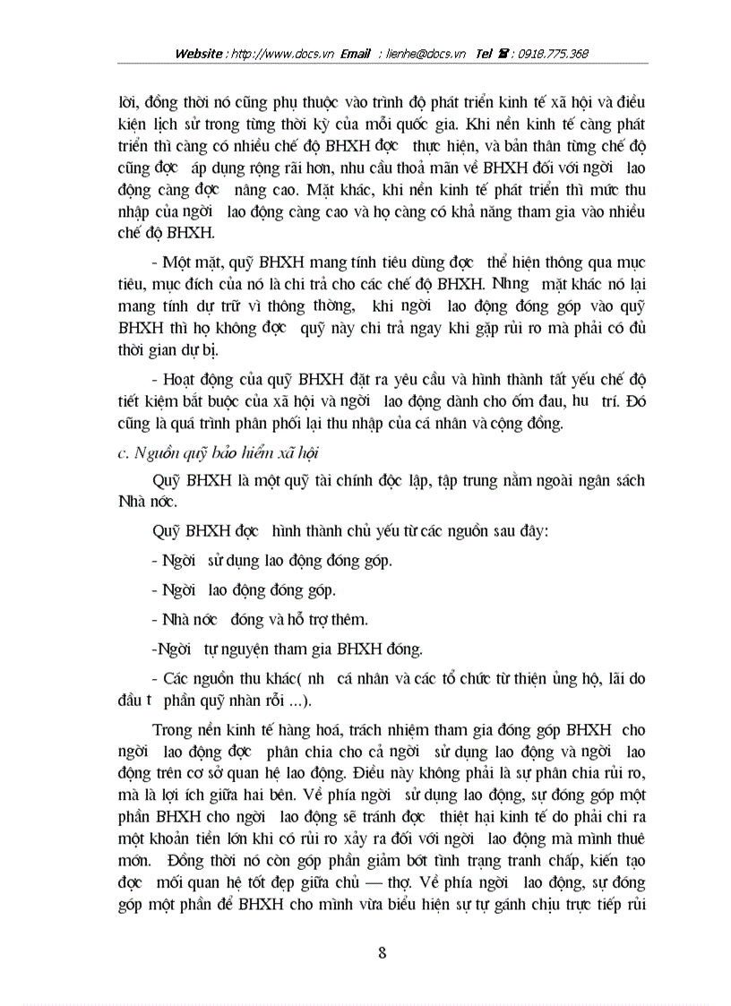 image for page Bàn về việc thu chống thất thu quỹ BHXH ở cơ quan BHXH quận Đống Đa