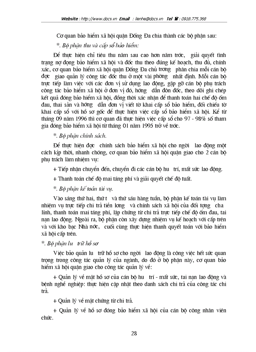 image for page Bàn về việc thu chống thất thu quỹ BHXH ở cơ quan BHXH quận Đống Đa