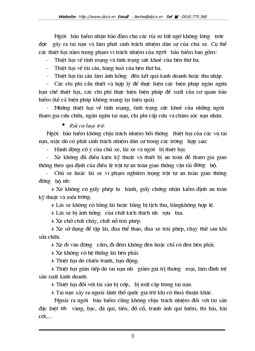 image for page Nghiệp vụ bảo hiểm TNDS của chủ xe cơ giới đối với người thứ ba Kiến nghị tại PJICO