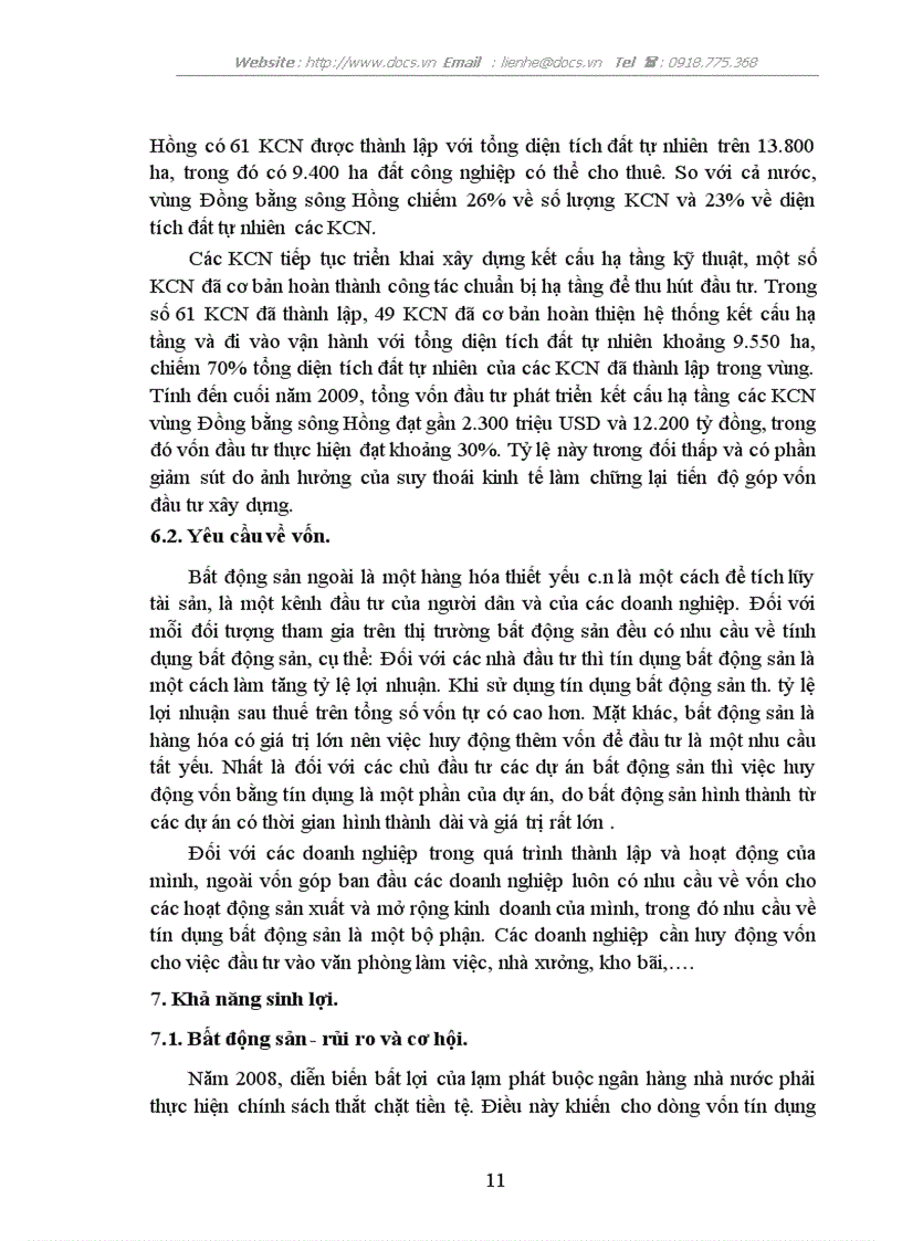 image for page Phân tích môi trường và định hướng kinh doanh cơ sở hạ tầng Khu công nghiệp Chấn Hưng Vĩnh Phúc