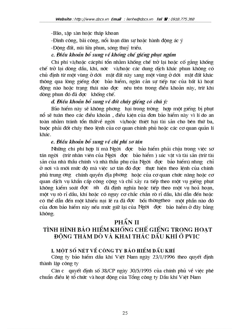 image for page Phương hướng Hoạt động kinh doanh nghiệp vụ bảo hiểm khống chế giếng trong Hoạt động thăm dò khai thác dầu khí