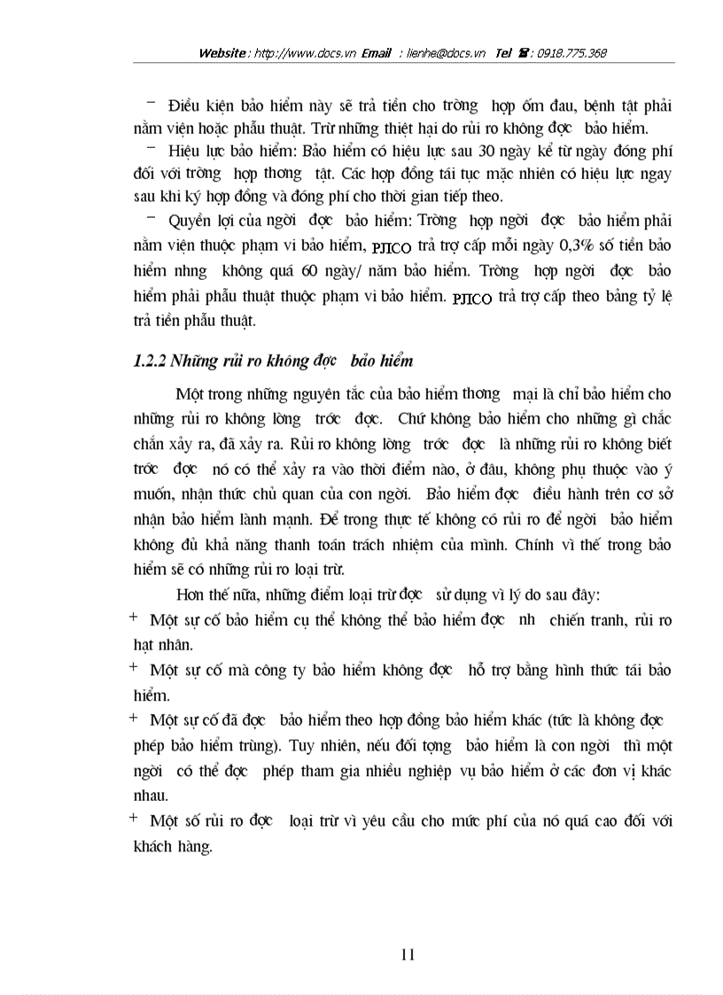 image for page Thực trạng khai thác nghiệp vụ bảo hiểm kết hợp học sinh sinh viên tại C ty CP bảo hiểm Petrolimex PJICO