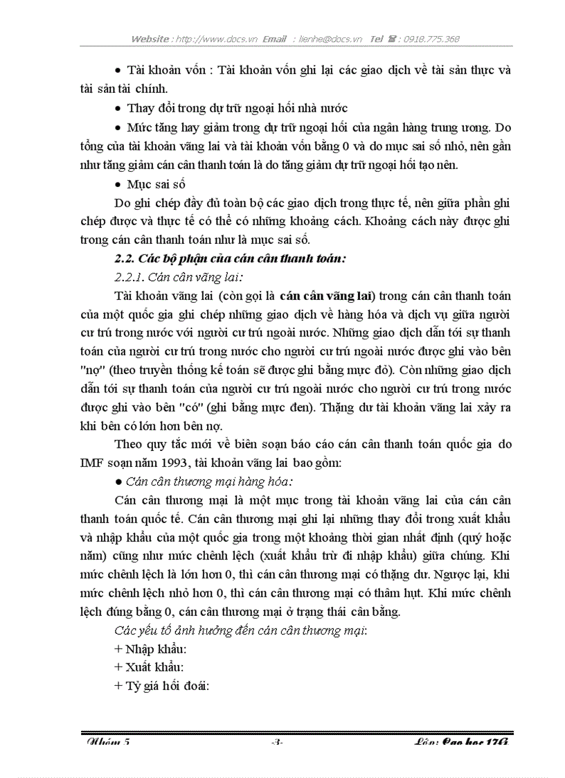 image for page Thực trạng cán cân thanh toán quốc tế ở Việt Nam và chính sách tỷ giá