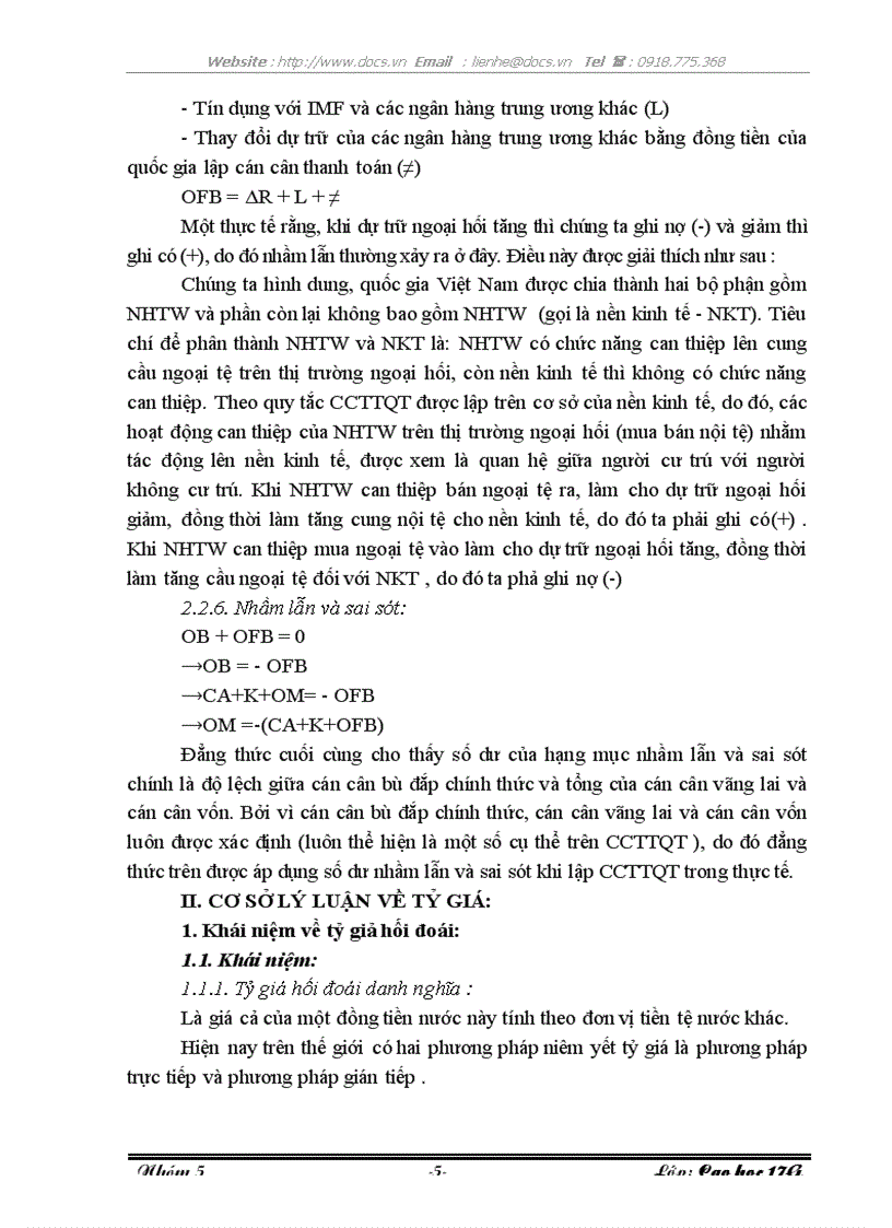 image for page Thực trạng cán cân thanh toán quốc tế ở Việt Nam và chính sách tỷ giá