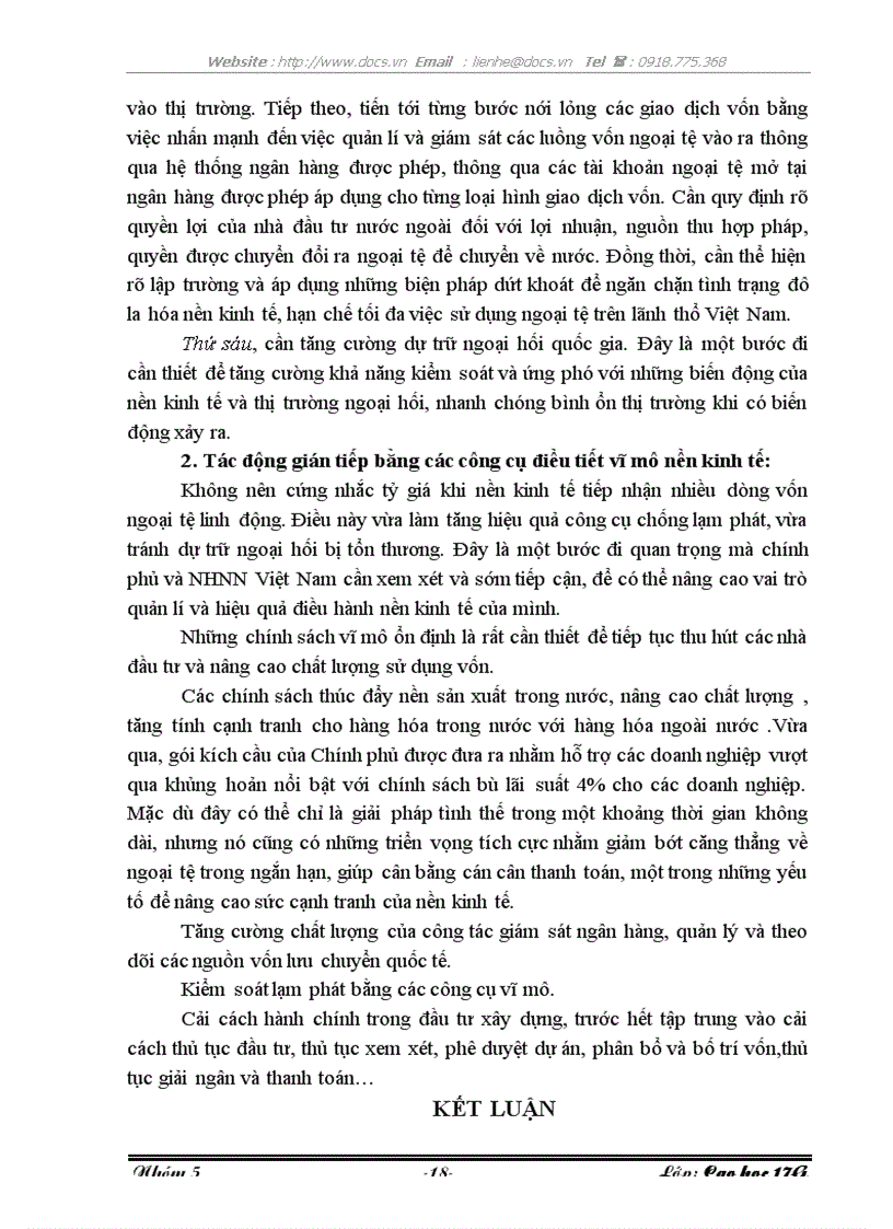 image for page Thực trạng cán cân thanh toán quốc tế ở Việt Nam và chính sách tỷ giá