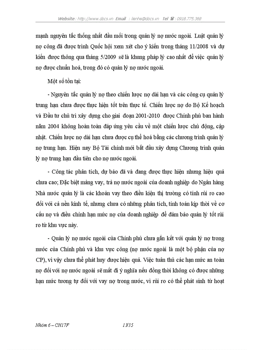 image for page Thực trạng và các giải pháp quản lý sử dụng và hoàn trả nợ nước ngoài của Việt Nam