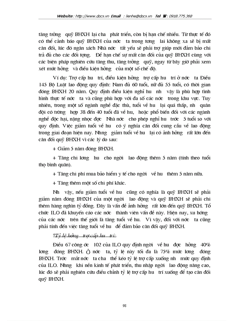 image for page Hoạt động quản lý quỹ BHXH ở VN