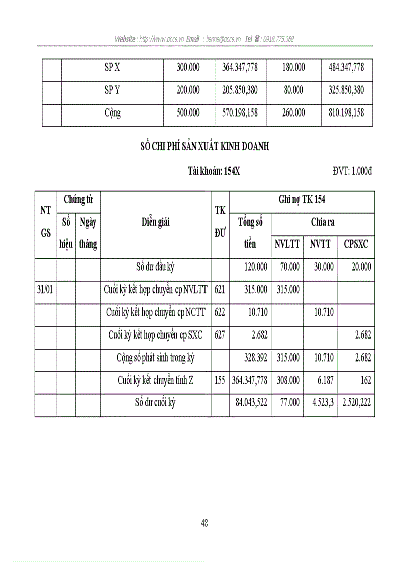 image for page Đồ án môn học nguyên lý kế toán