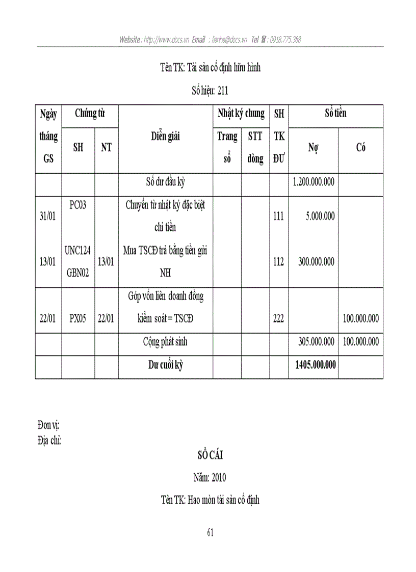 image for page Đồ án môn học nguyên lý kế toán