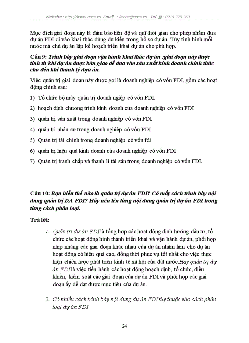 image for page Nội dung trả lời câu hỏi thảo luận