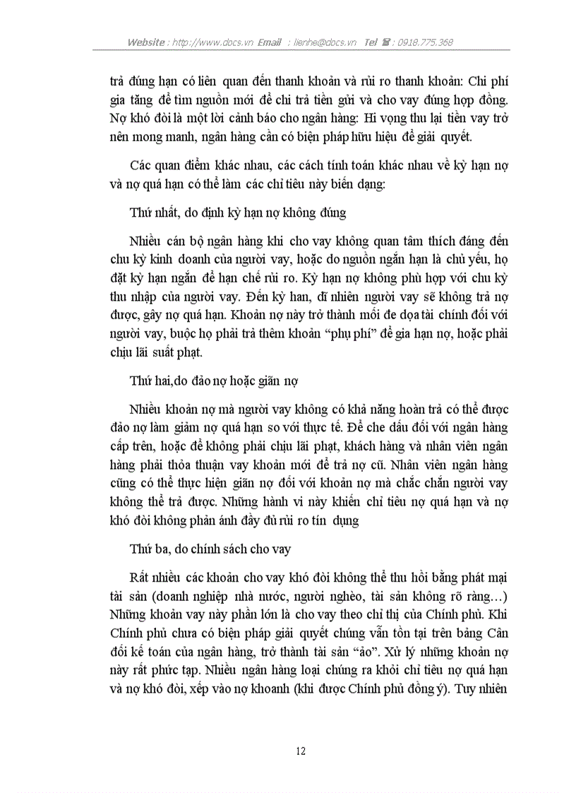 image for page Giải pháp phòng ngừa và hạn chế rủi ro tín dụng với các Ngân hàng thương mại Việt Nam