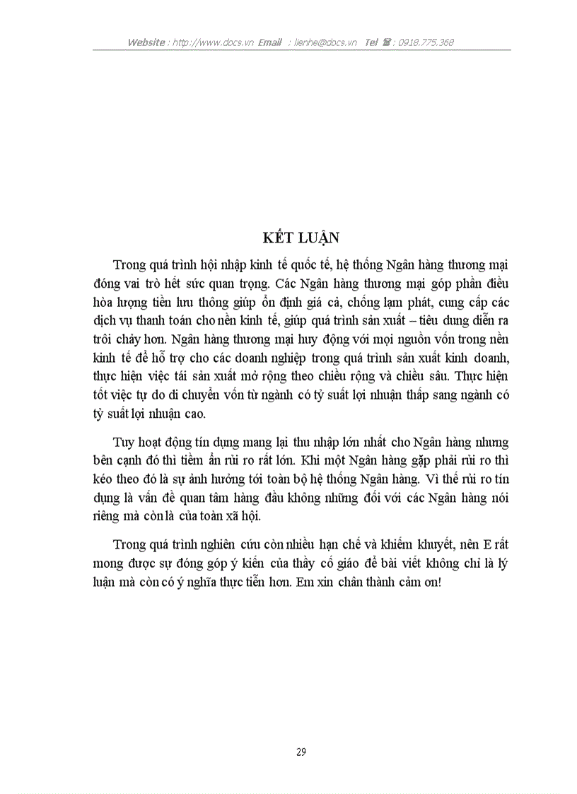 image for page Giải pháp phòng ngừa và hạn chế rủi ro tín dụng với các Ngân hàng thương mại Việt Nam