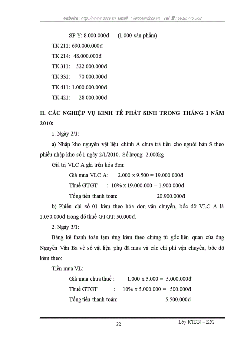 image for page Đồ án môn học nguyên lý kế toán