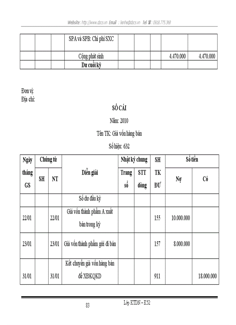 image for page Đồ án môn học nguyên lý kế toán
