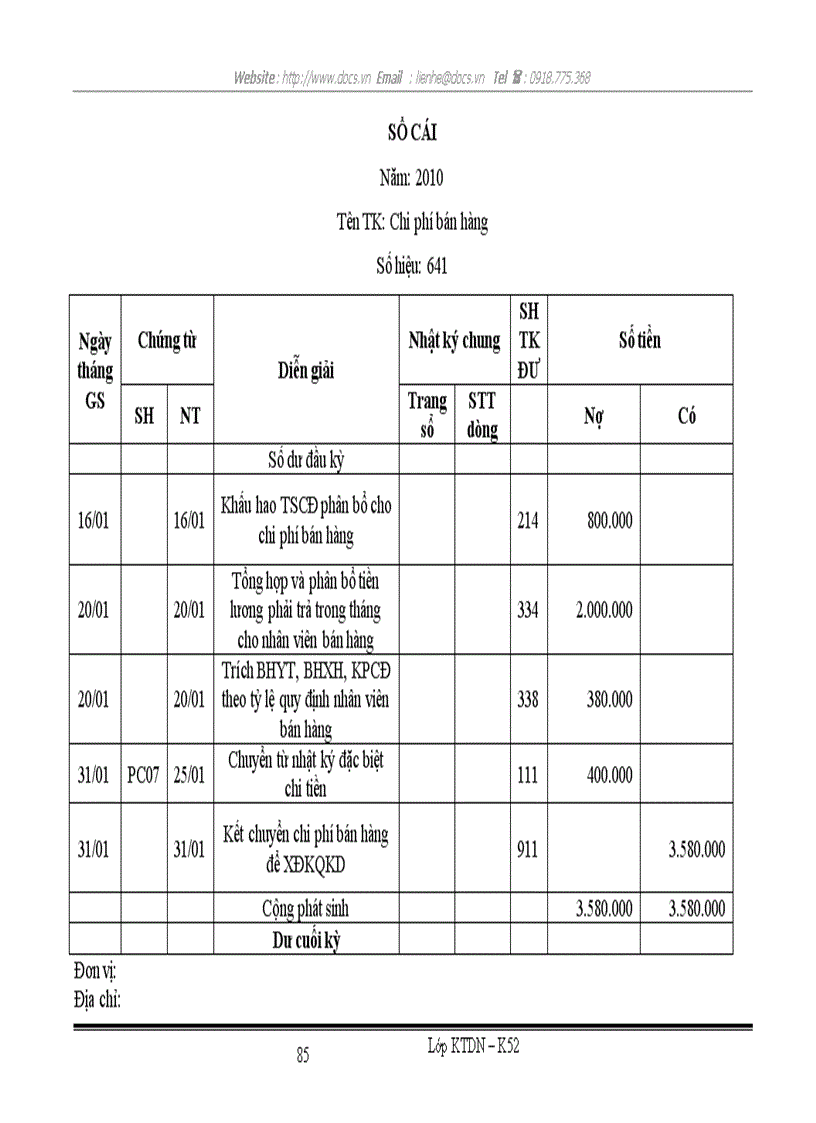 image for page Đồ án môn học nguyên lý kế toán