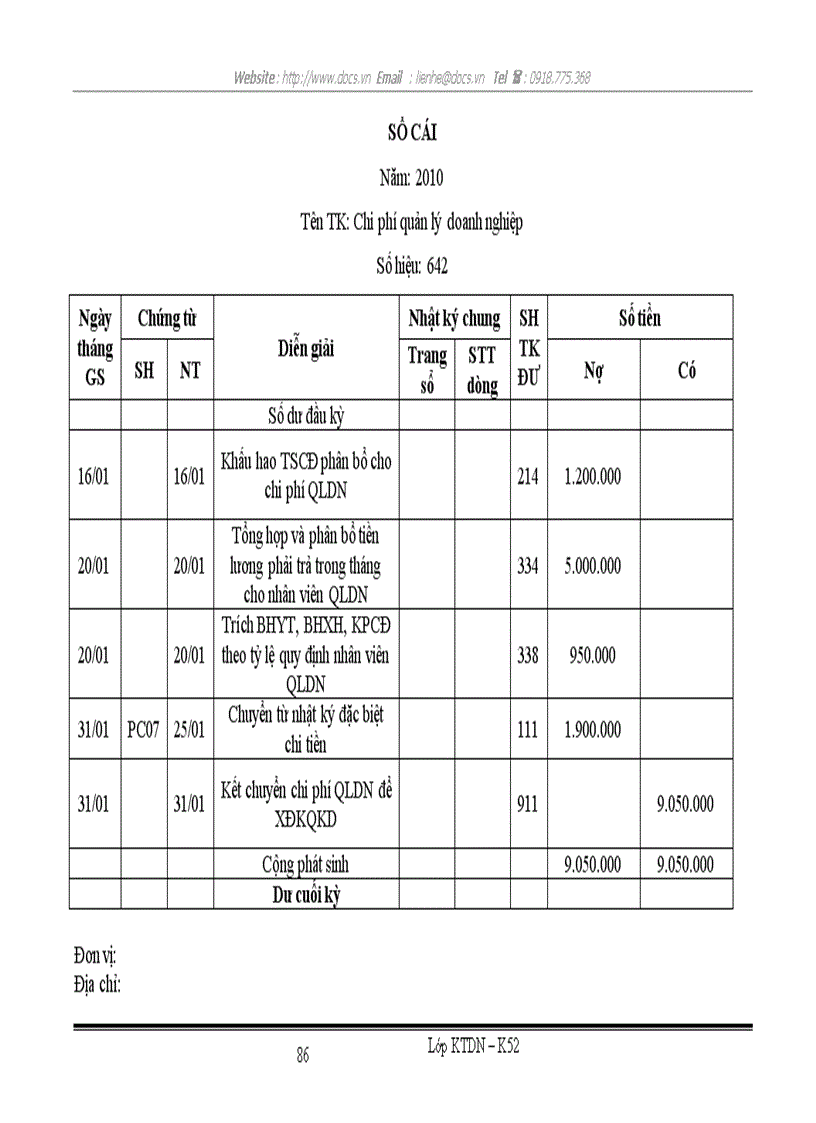 image for page Đồ án môn học nguyên lý kế toán