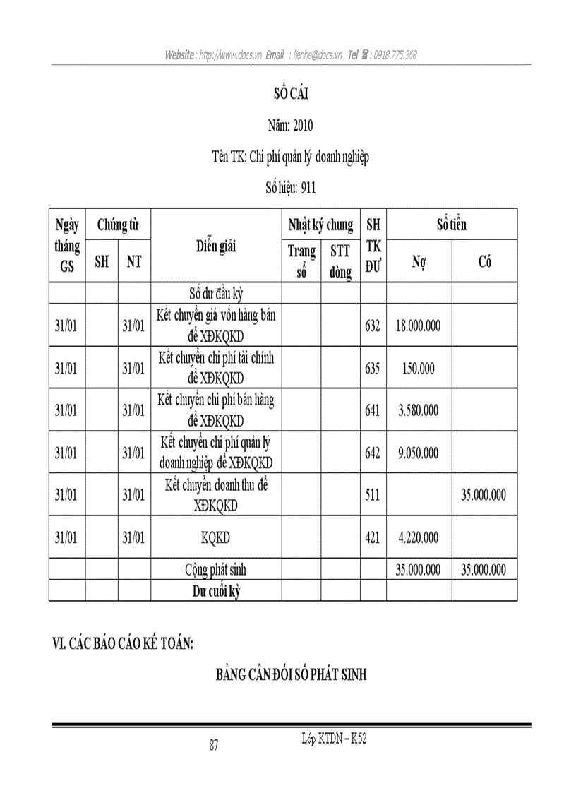 image for page Đồ án môn học nguyên lý kế toán